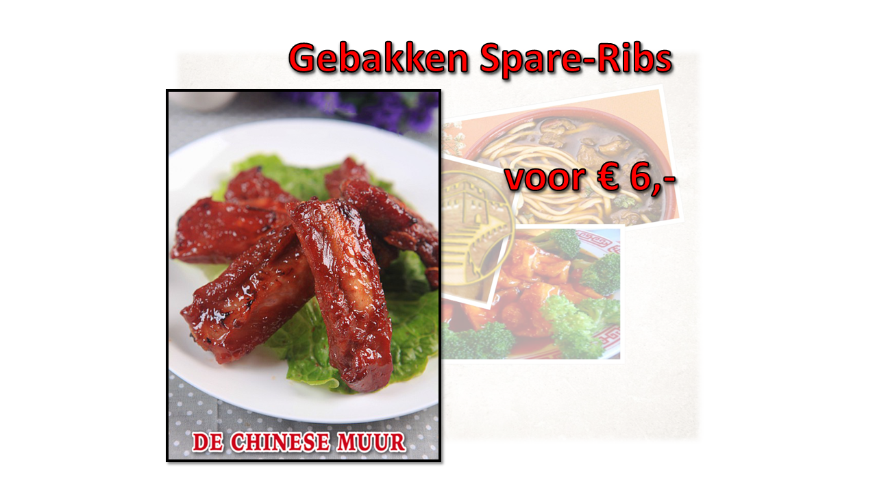 Gebakken Spare-Ribs